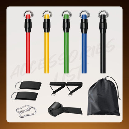 13-teiliges Widerstands-Trainingsset – perfekt für Ihr Heimtraining
